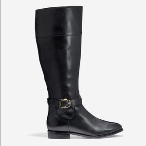 5B Cole Haan Black Catskills Extended Calf Boot